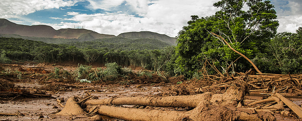 Giftschlammlawine von Brumadinho; Foto: Ricardo Sturk