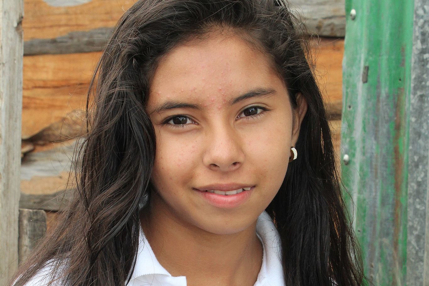 Belkis, 15, arbeitet als Haushaltshilfe. Foto: FUNARTE Foto von einem Mädchen namens Belkis